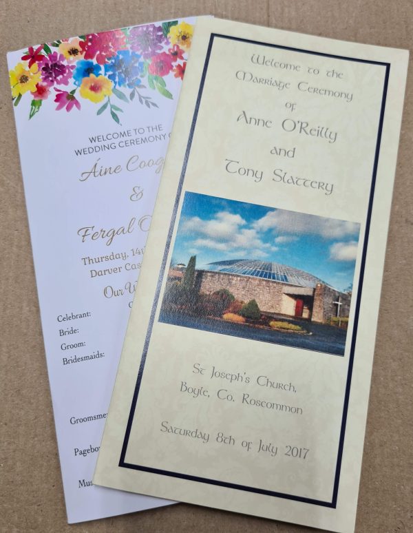 Ceremony Booklets / Brochures - Image 5